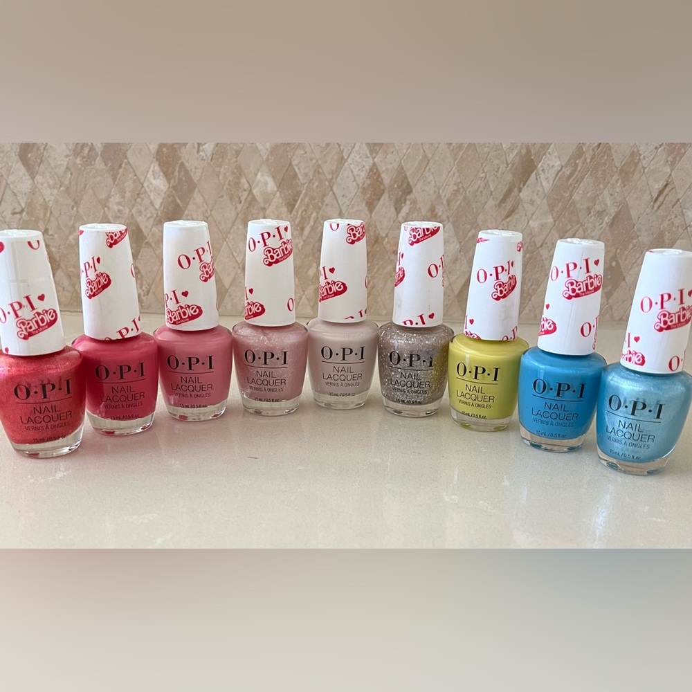 Barbie x OPI… the complete set!!